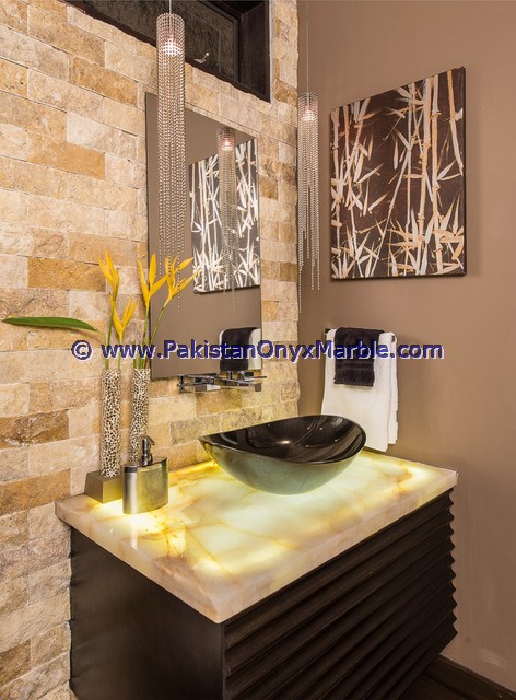 ONYX BATHROOM COUNTERTOPS