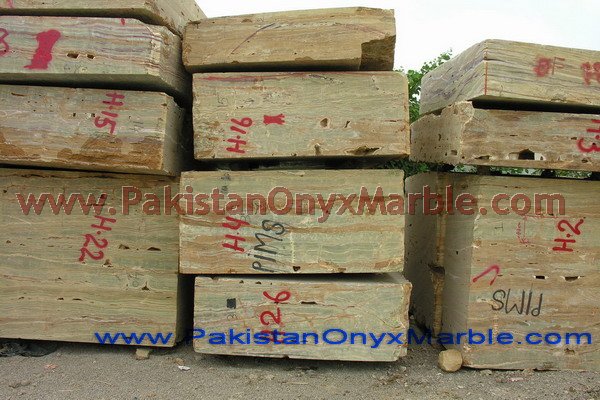MULTI GREEN ONYX BLOCKS