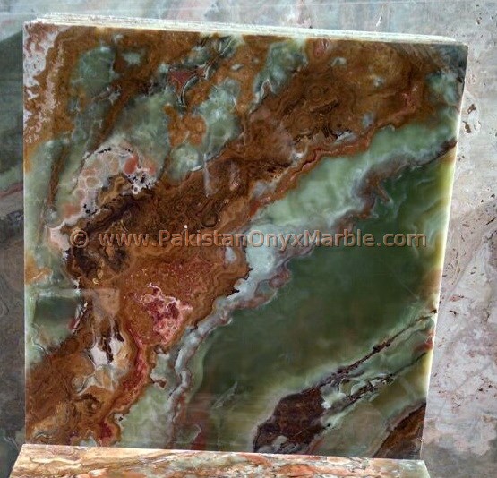 MULTI GREEN ONYX TILES COLLECTION