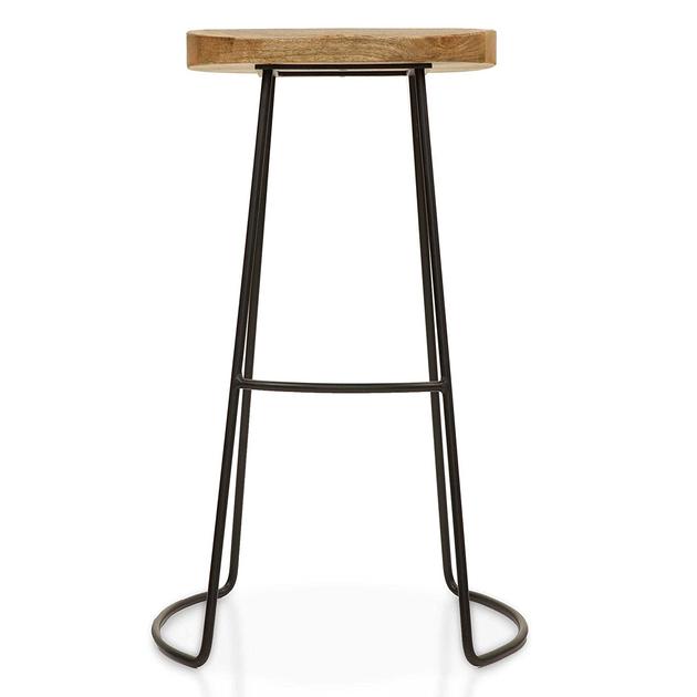 Top Wood Bar Stool