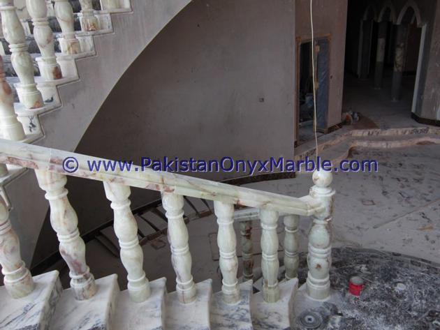 BACKLIT ONYX STAIRS STEPS RISERS Amp