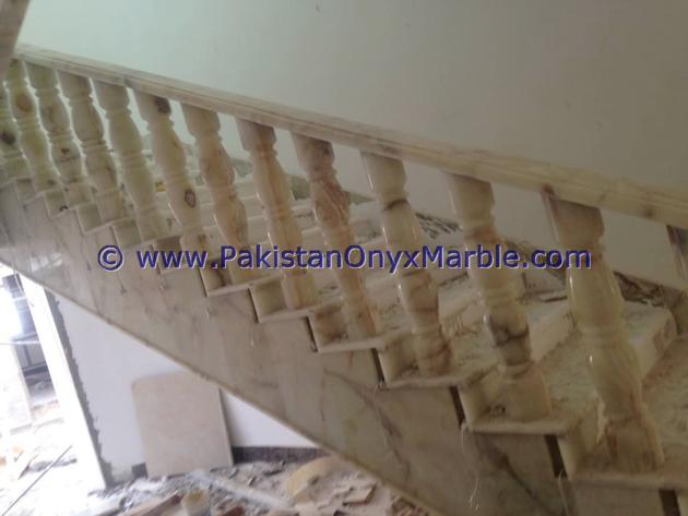 BACKLIT ONYX STAIRS STEPS RISERS Amp