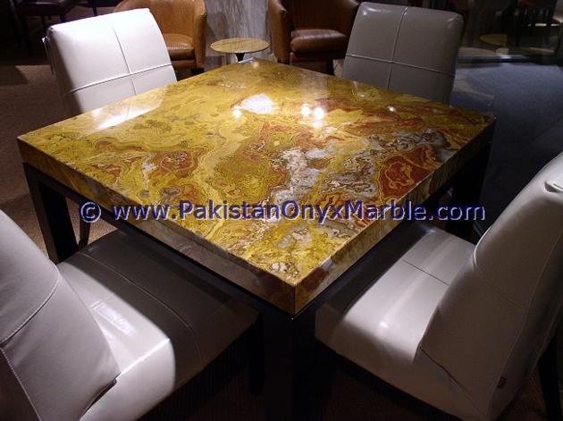 BACKLIT ONYX TABLES DINNG TABLE COFFEE TABLES