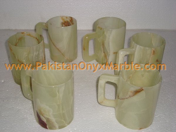 ONYX COFFEE CUPS OR MUGS HANDICRAFTS