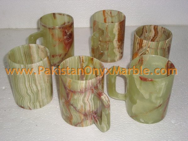 ONYX COFFEE CUPS OR MUGS HANDICRAFTS