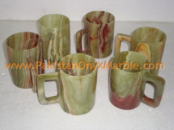 ONYX COFFEE CUPS OR MUGS HANDICRAFTS