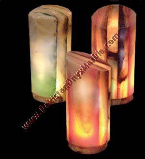 NATURAL ONYX LAMPS