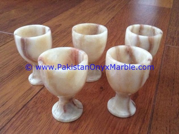 ONYX EGG CUPS HOLDER STAND HANDCARVED