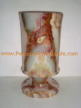 ONYX FLOWER VASES