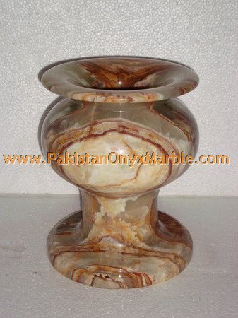 ONYX FLOWER VASES