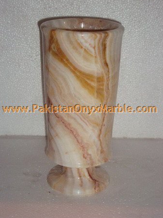 ONYX FLOWER VASES