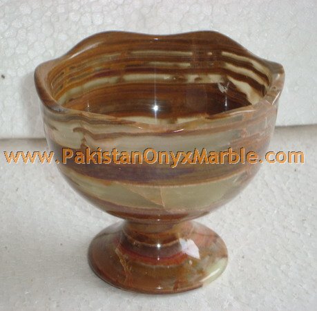 ONYX ICE CREAM CUPS HANDICRAFTS