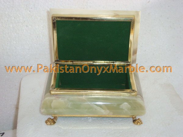ONYX JEWELRY REACTANGULARE BOXES