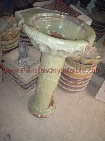 ONYX PEDESTALS SINKS AND BASINS