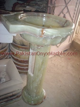 ONYX PEDESTALS SINKS AND BASINS