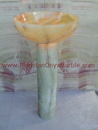 ONYX PEDESTALS SINKS AND BASINS