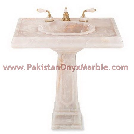 ONYX PEDESTALS SINKS AND BASINS