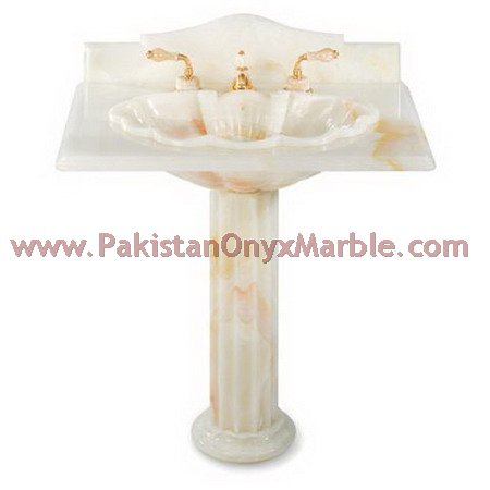 ONYX PEDESTALS SINKS AND BASINS