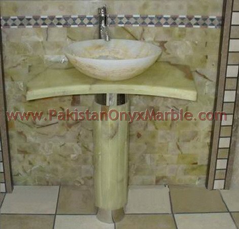 ONYX PEDESTALS SINKS AND BASINS