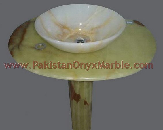 ONYX PEDESTALS SINKS AND BASINS