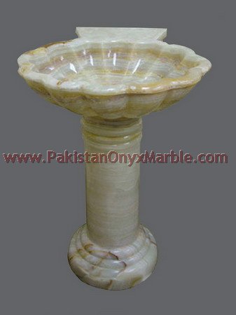 ONYX PEDESTALS SINKS AND BASINS
