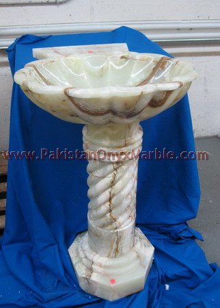 ONYX PEDESTALS SINKS AND BASINS