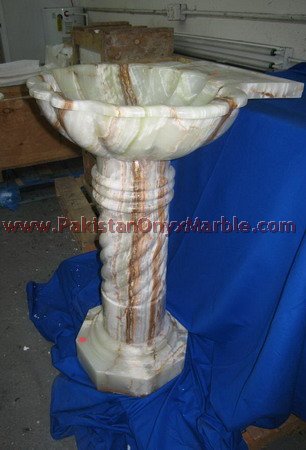 ONYX PEDESTALS SINKS AND BASINS
