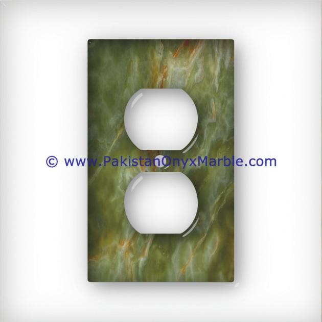 ONYX SWITCH PLATE COVER ROOM HOME DECOR