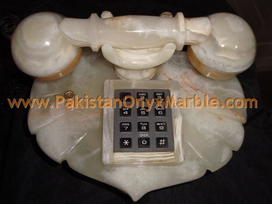 ONYX TELEPHONE SETS HANDICRAFTS