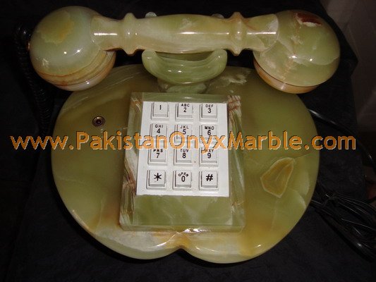ONYX TELEPHONE SETS HANDICRAFTS