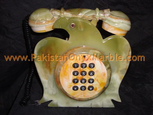 ONYX TELEPHONE SETS HANDICRAFTS
