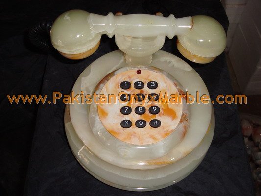 ONYX TELEPHONE SETS HANDICRAFTS