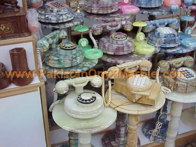 ONYX TELEPHONE SETS HANDICRAFTS