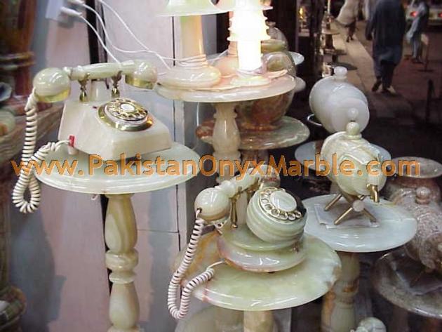 ONYX TELEPHONE SETS HANDICRAFTS