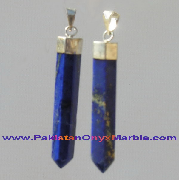 STERLING SILVER PENDANTS LAPIS LAZULI JEWELRY