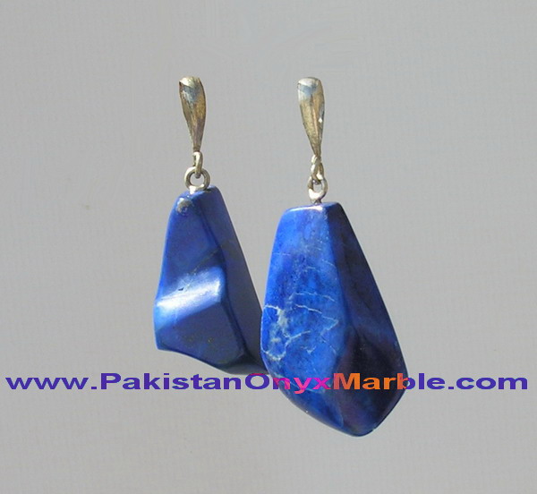 STERLING SILVER PENDANTS LAPIS LAZULI JEWELRY