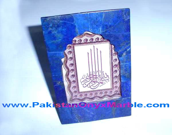 PHOTO FRAME LAPIS LAZULI HANDICRAFTS
