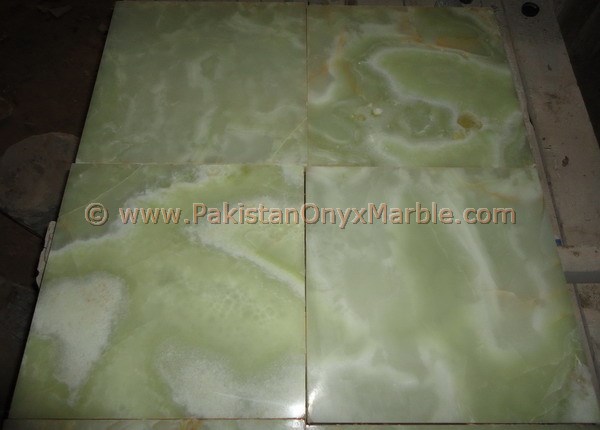 PURE GREEN ONYX TILES COLLECTION