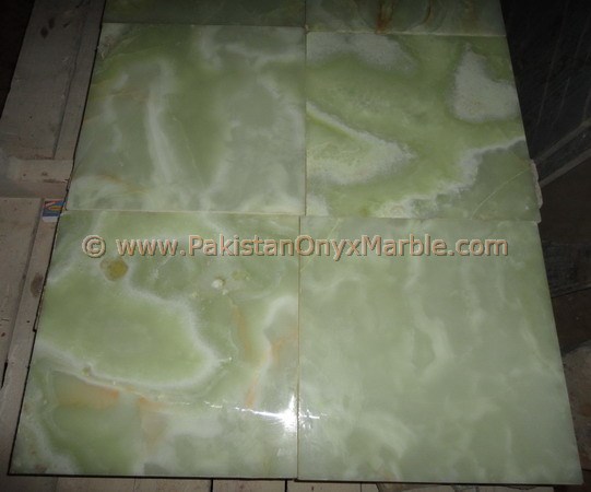 AFGHAN GREEN ONYX TILES COLLECTION