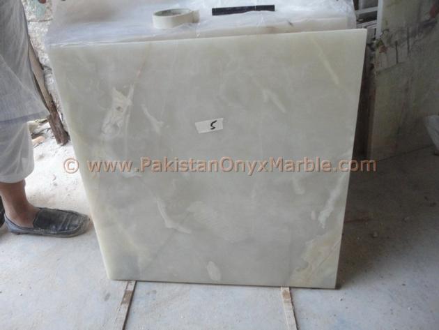 PURE WHITE ONYX TILES COLLECTION