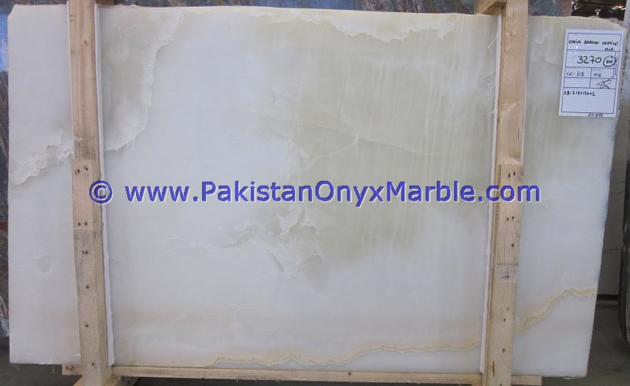 PURE WHITE ONYX SLABS COLLECTION