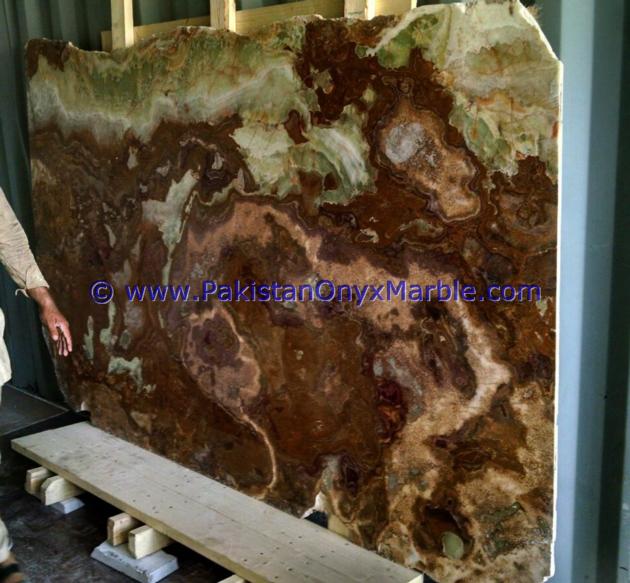 MULTI RED ONYX SLABS COLLECTION