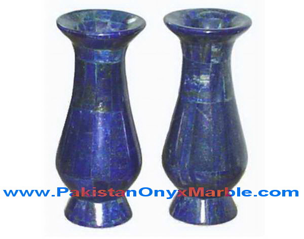 FLOWER VASES LAPIS LAZULI HANDICRAFTS
