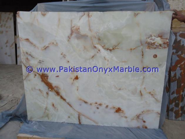 WHITE ONYX SLABS COLLECTION
