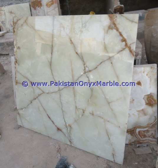 WHITE ONYX SLABS COLLECTION