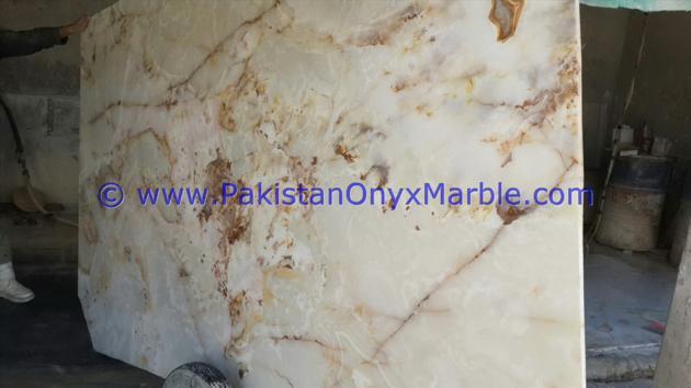 WHITE ONYX SLABS COLLECTION