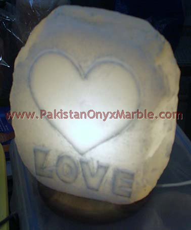 WHITE SALT CRAFTED SALT LAMPS