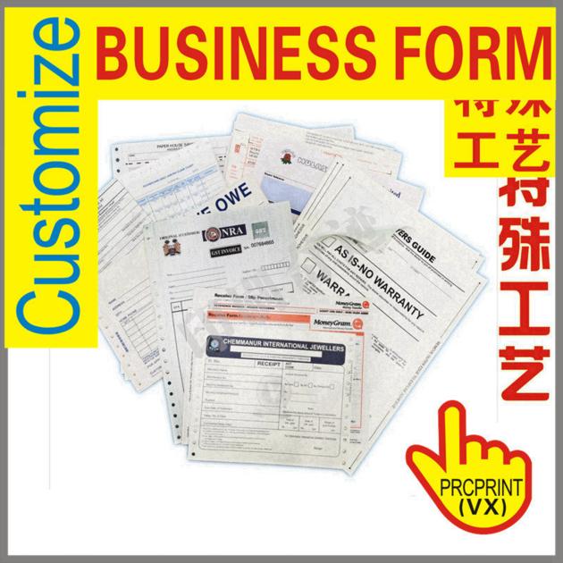 Printing Paper Self Copy NCR Carbonless Triplicate Paper Factory Business Computer Invoice Form