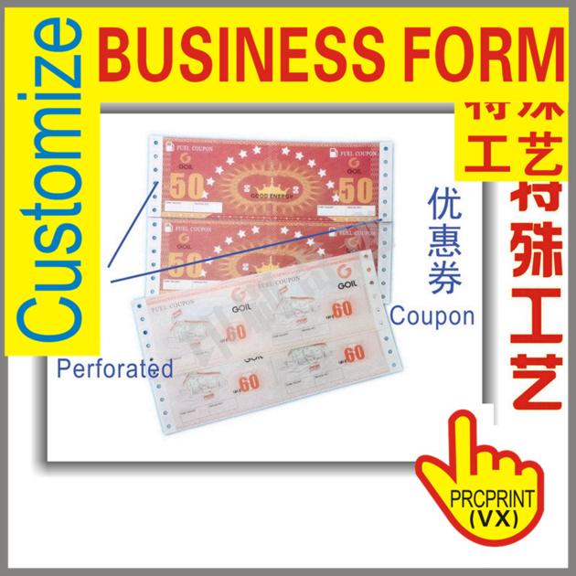 Carbonless Computer Paper For Continuous Business