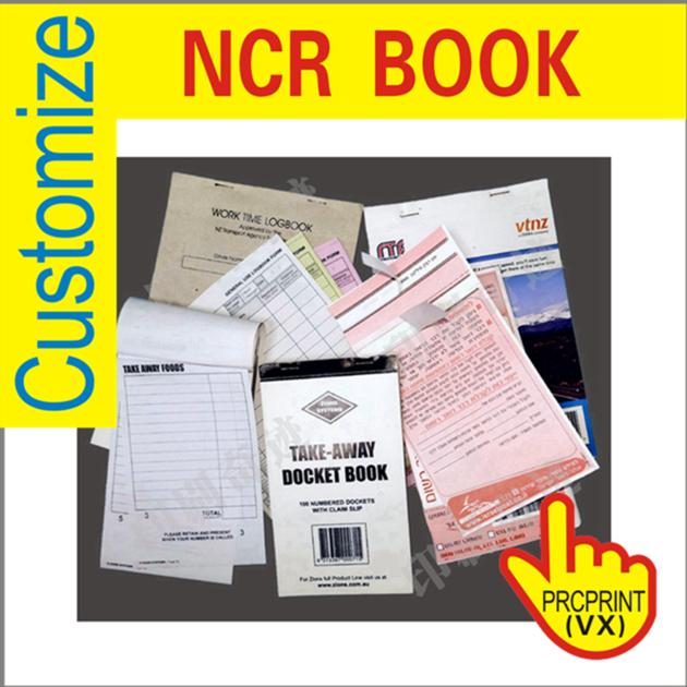 Custom Triplicate NCR Carbonless Invoice Book